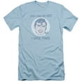 thumbnail image 1 of Superman Good Looks Adult 30/1 T-Shirt Light Blue, 1 of 1
