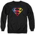 thumbnail image 1 of Superman - Gradient Superman Logo - Crewneck Sweatshirt - X-Large, 1 of 2