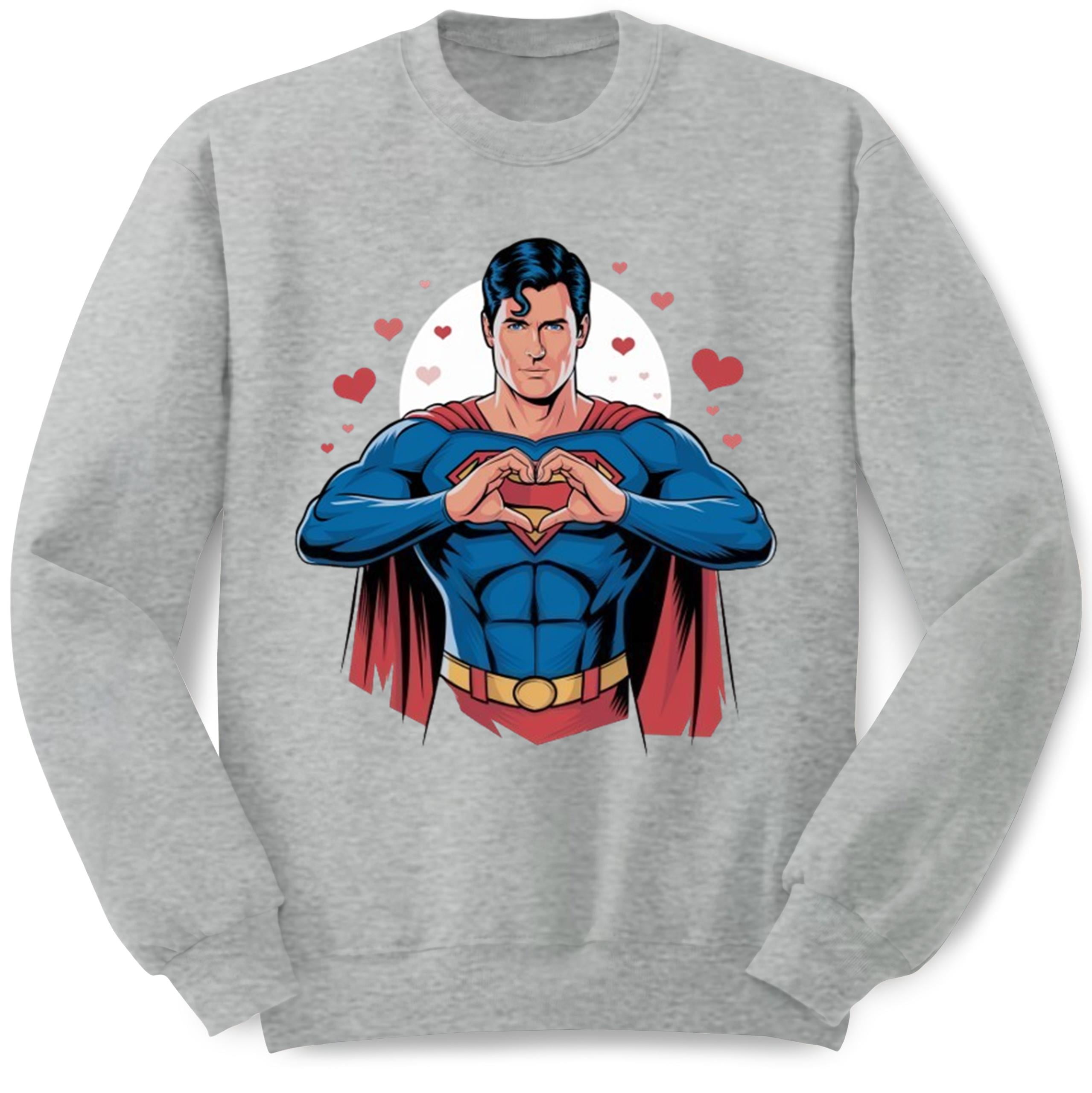 Superman Happy Valentine Tshirt Valentine Trending 2025 Tshirt VLTQ
