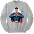 Superman Happy Valentine Tshirt Valentine Trending 2025 Tshirt VLTQ