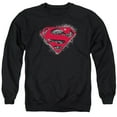 thumbnail image 1 of Superman - Hardcore Noir Shield - Crewneck Sweatshirt - Large, 1 of 2