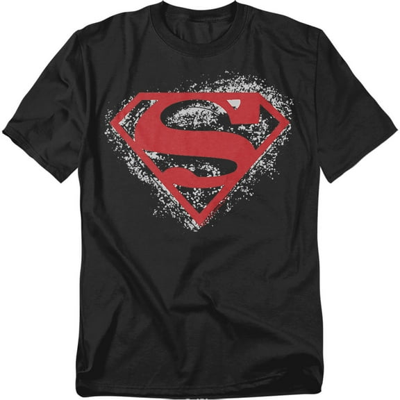 Superman T-Shirt Hardcore Noir Shield Unisex Graphic Tee For Men & Women