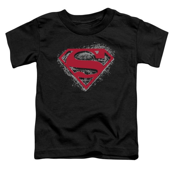 Superman - Hardcore Noir Shield - Toddler Short Sleeve Shirt - 2T
