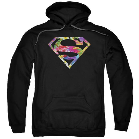 Superman - Hawaiian Shield - Pull-Over Hoodie - X-Large