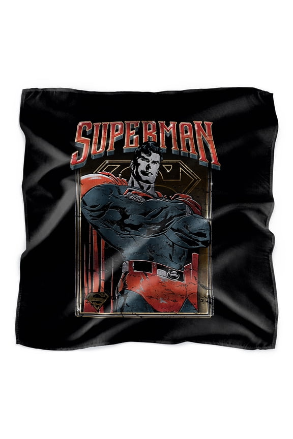 Superman Head Bang Bandana (21 in x 21 in)