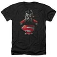 thumbnail image 1 of Superman - Heat Vision Charged - Heather Short Sleeve Shirt - XXX-Large, 1 of 2