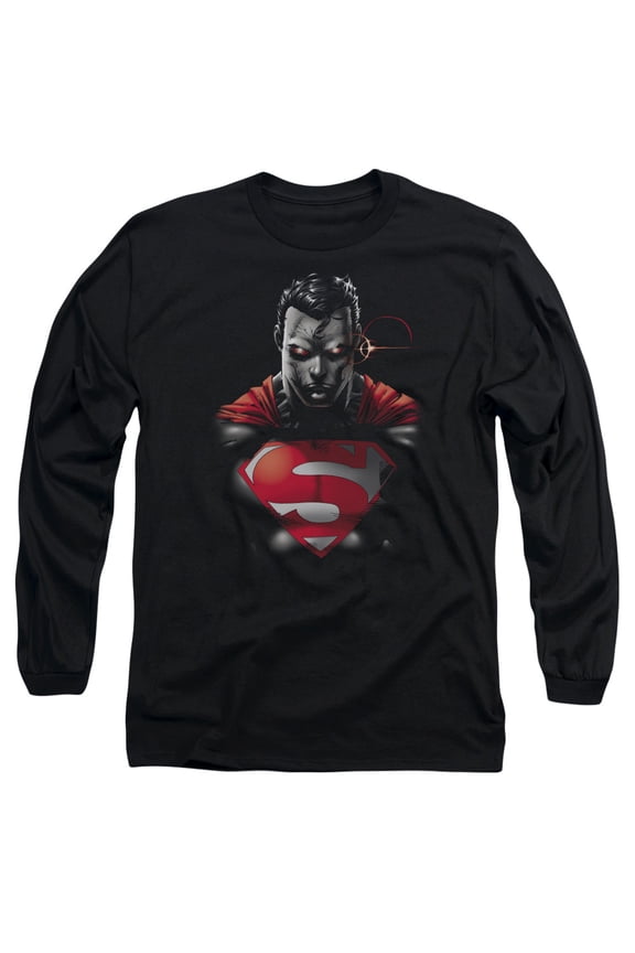 Superman - Heat Vision Charged - Long Sleeve Shirt - Large
