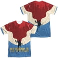thumbnail image 1 of Superman Home Unisex Adult Sublimated Costume T Shirt (Front/Back), 2X-Large Multicolor, 1 of 2