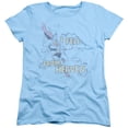 thumbnail image 1 of Superman I Fell Women's T-Shirt Light Blue, 1 of 1