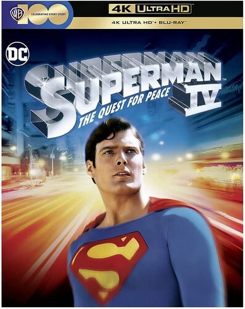 Superman IV: The Quest for Peace (4K Ultra HD), Warner, Action ...