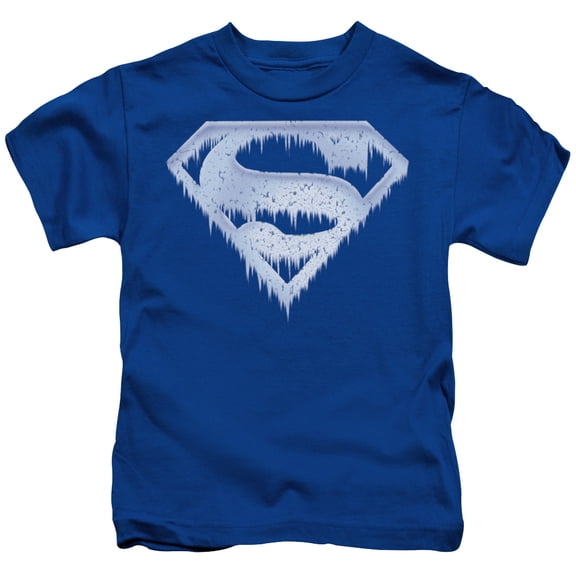 Superman Little Boys' Ice And Snow Shield Childrens T-shirt 4 Royal