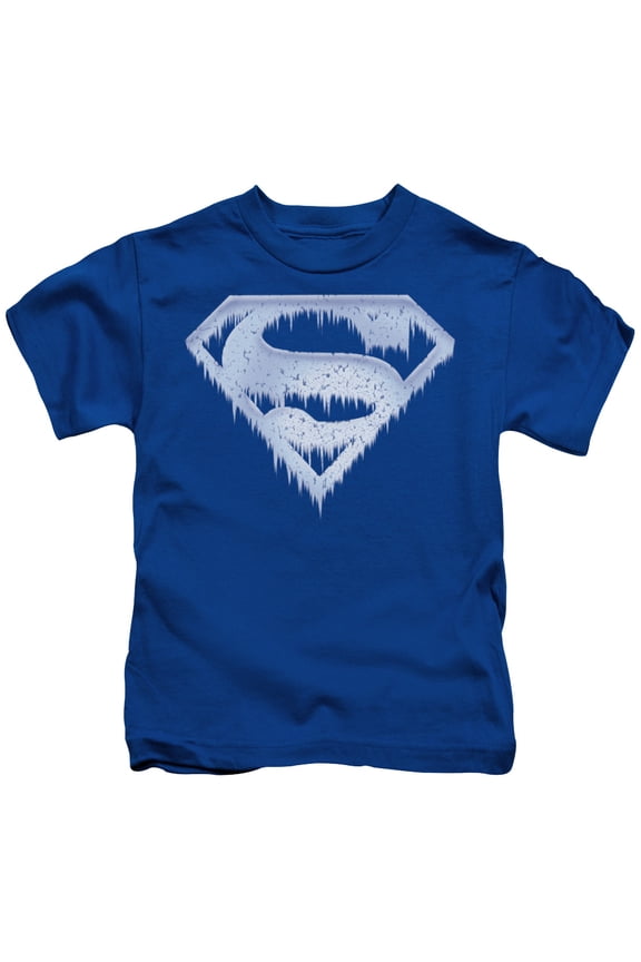Superman Little Boys' Ice And Snow Shield Childrens T-shirt 4 Royal