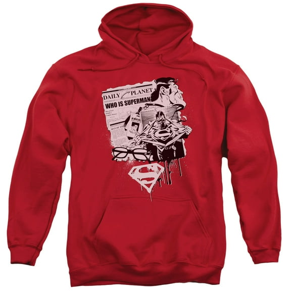 Superman - Identity - Pull-Over Hoodie - XX-Large