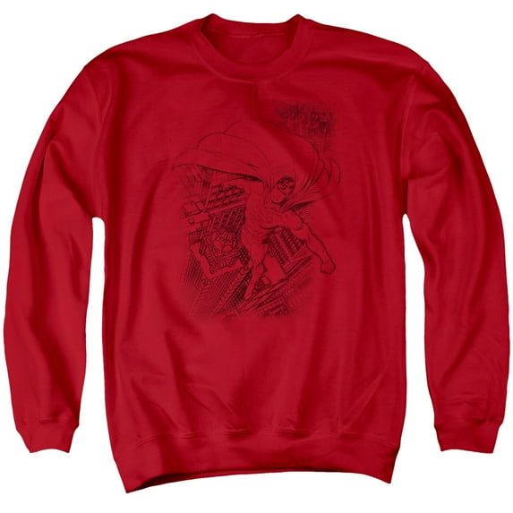Superman - In The City - Crewneck Sweatshirt - XXX-Large