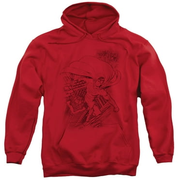 Superman - In The City - Pull-Over Hoodie - X-Large