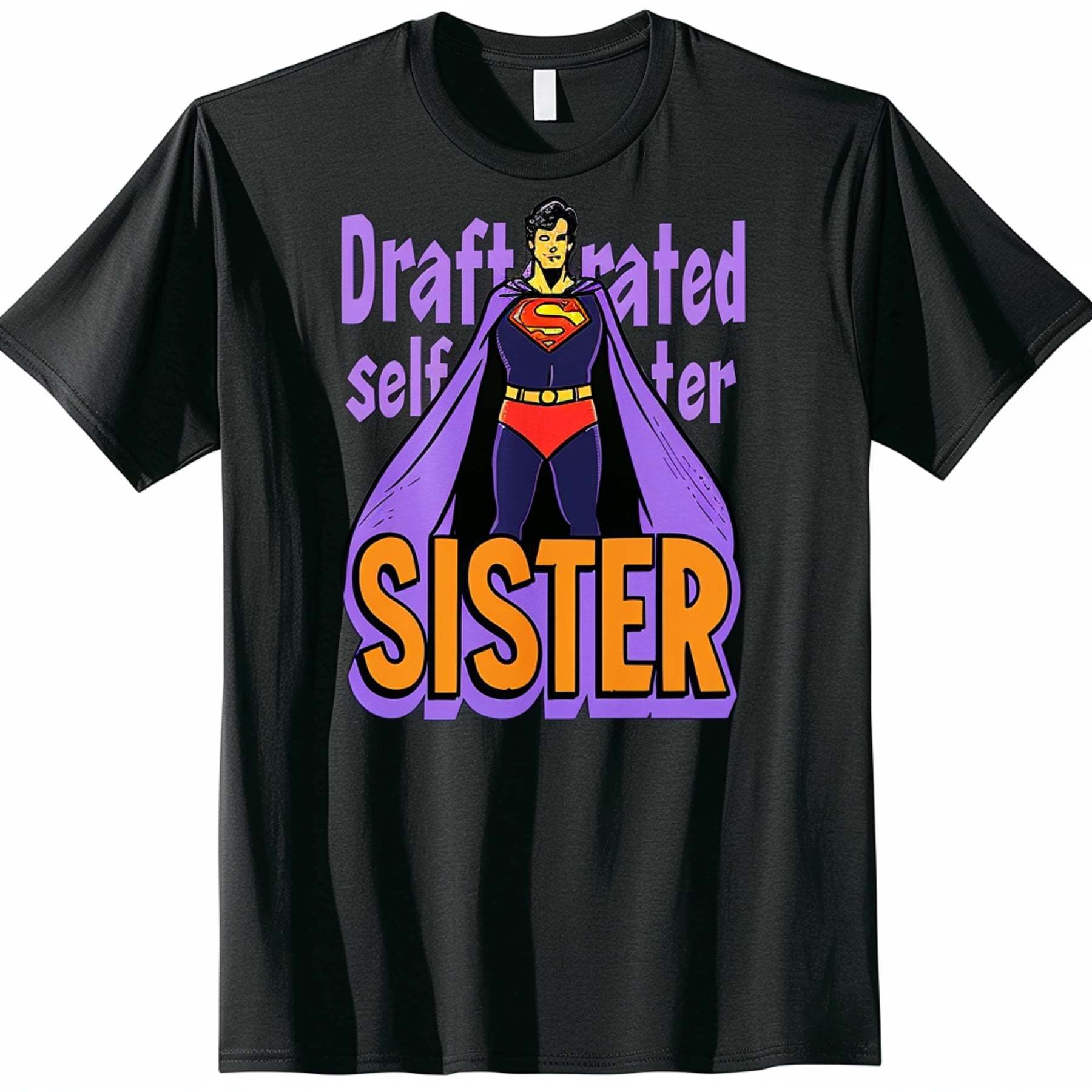 Superman Inspired Graphic Tee: Vibrant Colors Powerful Design