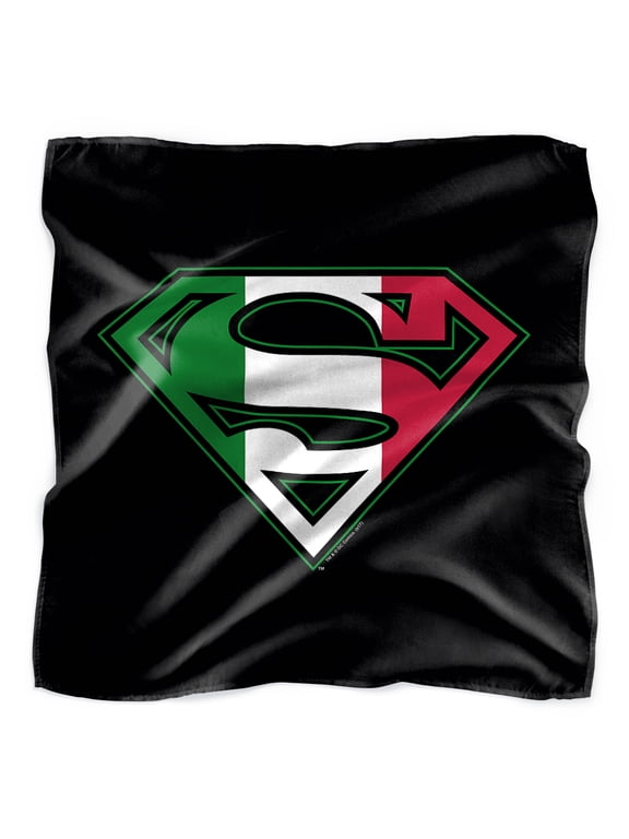 Superman Italian Shield Bandana (21 in x 21 in)