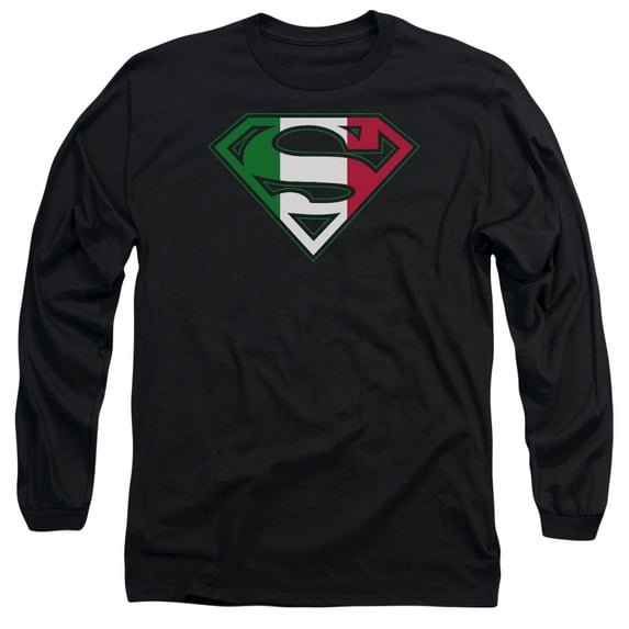 Superman - Italian Shield - Long Sleeve Shirt - XX-Large