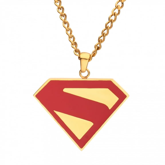 Superman James Gunn Logo Necklace