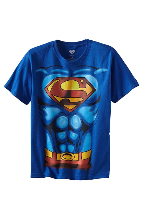 Superman Kids Muscle Costume T-Shirt Youth XL(18)