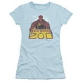 thumbnail image 1 of Superman Kneel Before Junior Women's T-Shirt Sheer Light Blue, 1 of 1