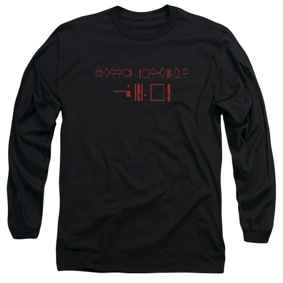 Superman Kneel Before Zod Long Sleeve Adult 18/1 T-Shirt Black