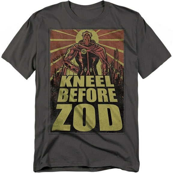 Superman T-Shirt Zod Poster Unisex Graphic Tee For Men & Women