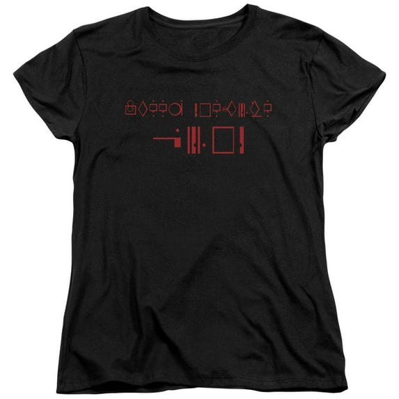 Superman Kneel Before Zod Women's T-Shirt Black