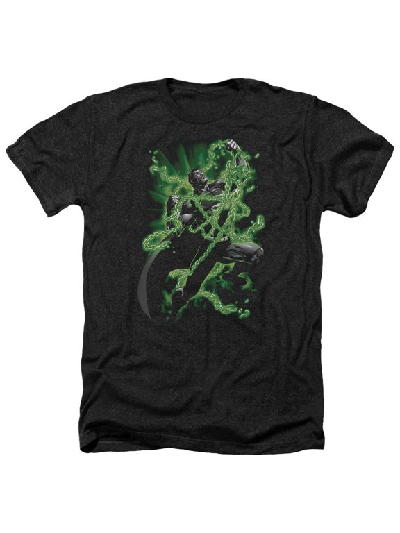 Superman - Kryptonite Chains - Heather Short Sleeve Shirt - Large