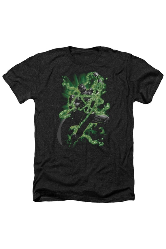 Superman - Kryptonite Chains - Heather Short Sleeve Shirt - Medium