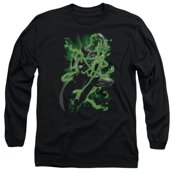 Superman - Kryptonite Chains - Long Sleeve Shirt - Large