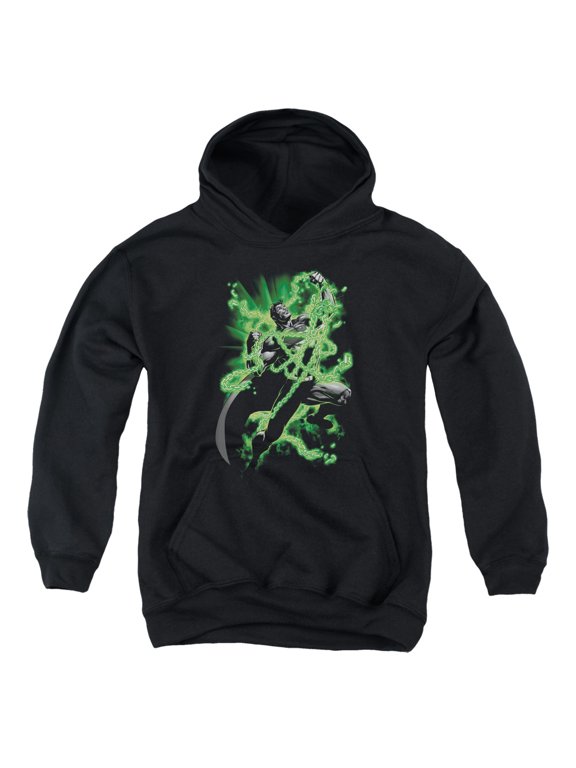 Superman - Kryptonite Chains - Youth Hooded Sweatshirt - Small
