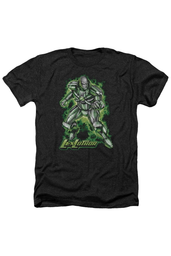 Superman - Kryptonite Powered - Heather Short Sleeve Shirt - Small