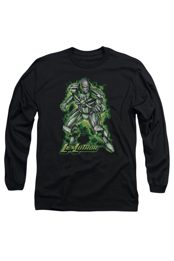 Superman - Kryptonite Powered - Long Sleeve Shirt - Medium