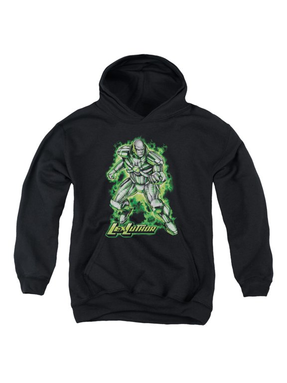 Superman - Kryptonite Powered - Youth Hooded Sweatshirt - X-Large