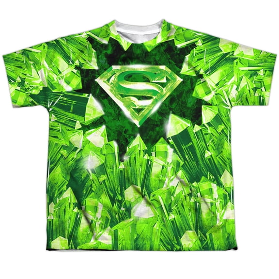 Superman - Kryptonite Shield - Youth Short Sleeve Shirt - Large