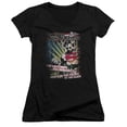 thumbnail image 1 of Superman Last Hope Junior Women's V-Neck T-Shirt Black, 1 of 1