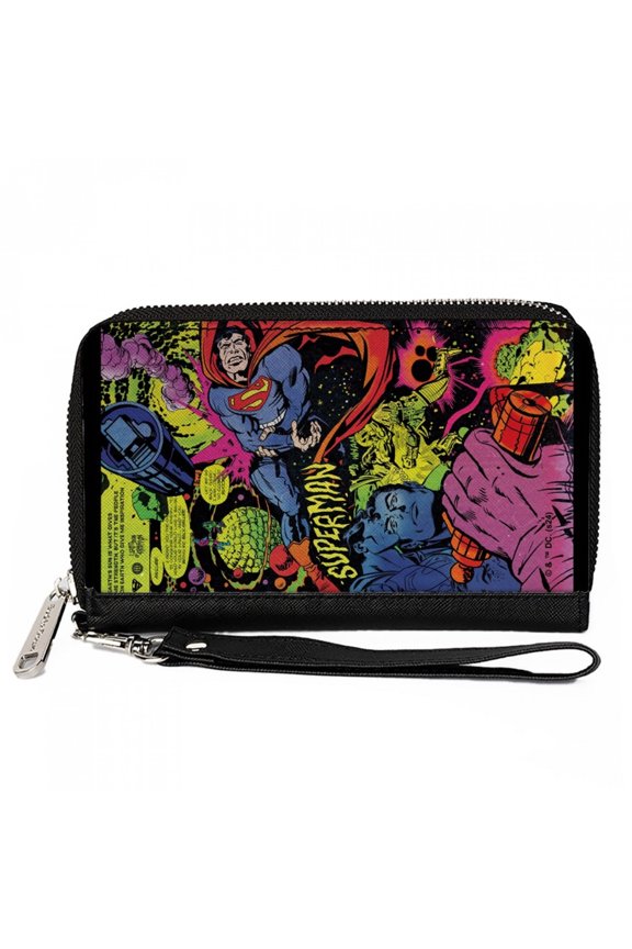 Last Son of Krypton Zip Around Wallet