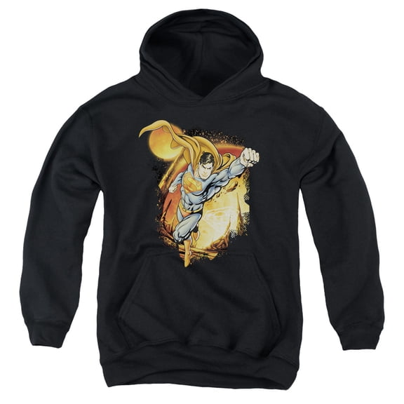 Superman - Last Sons - Youth Hooded Sweatshirt - Medium