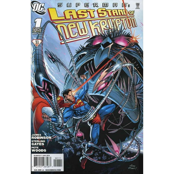 Superman: Last Stand Of New Krypton #1 VF ; DC Comic Book
