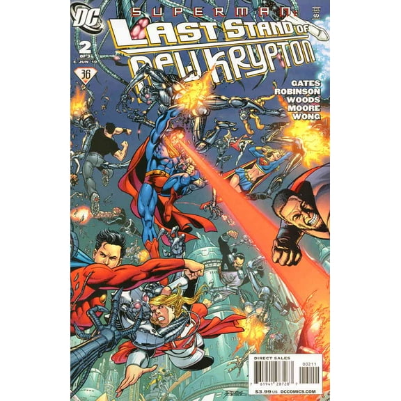 Superman: Last Stand Of New Krypton #2 VF ; DC Comic Book