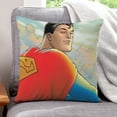 thumbnail image 1 of Superman Legacy Super Soft Pillowcase for Home Decor, Suitable for Living Room, Bed, Sofa, 18×18 Inches, 1 of 6