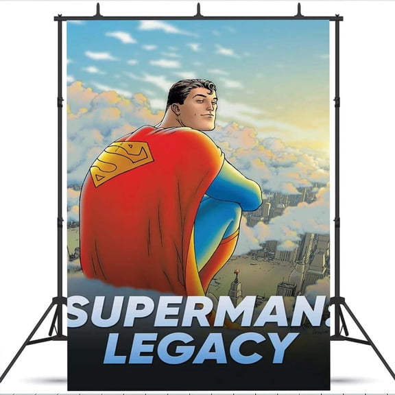 Superman Legacy school Backdrop Background Banner Birthday Party Supplies Taspestry Wall Decor Poster Lover