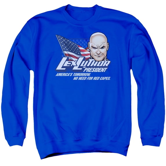 Superman - Lex For President - Crewneck Sweatshirt - Small