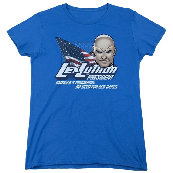Superman - Lex For President - Women's Short Sleeve Shirt - Medium