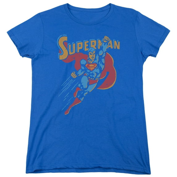 Superman - Life Like Action - Women's Short Sleeve Shirt - Large