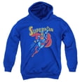 thumbnail image 1 of Superman - Life Like Action - Youth Hooded Sweatshirt - Small, 1 of 2