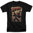thumbnail image 1 of Superman Lift Up Adult 18/1 T-Shirt Black, 1 of 1