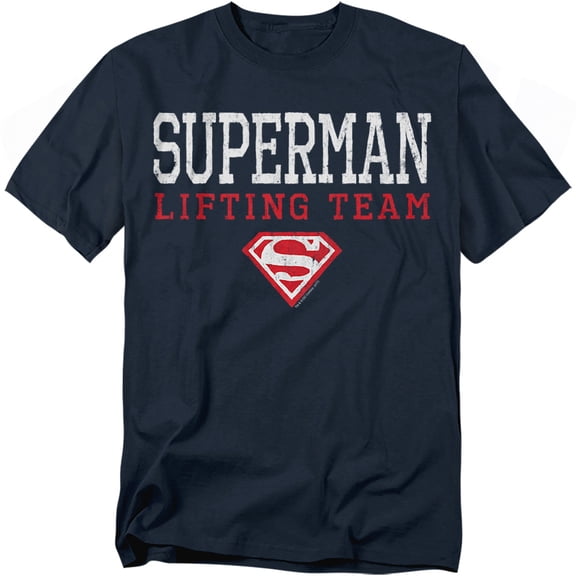 Superman T-Shirt Lifting Team Unisex Graphic Tee For Men & Women