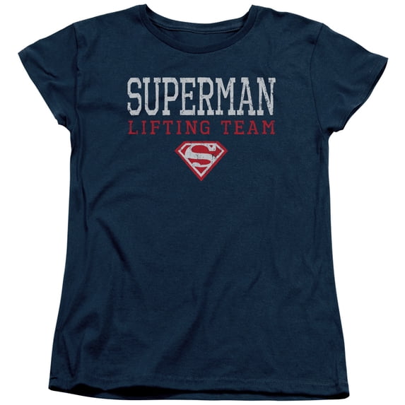 Superman - Lifting Team - Women's Short Sleeve Shirt - Medium